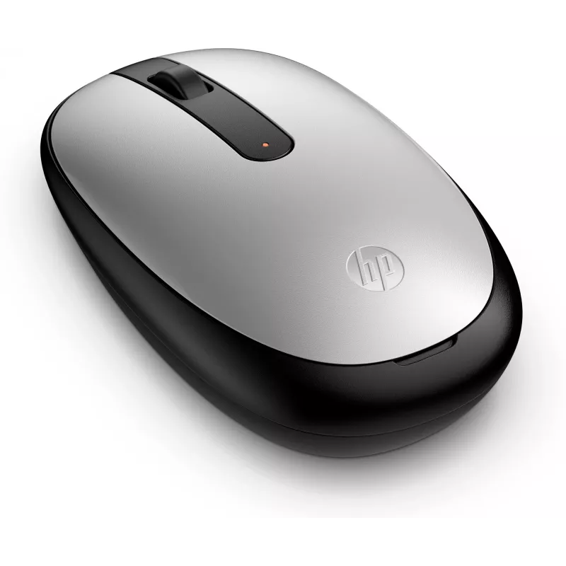 Mysz HP 240 Pike srebrny Bluetooth, symetryczna, optyczna, Bluetooth, 1600 DPI, srebrna