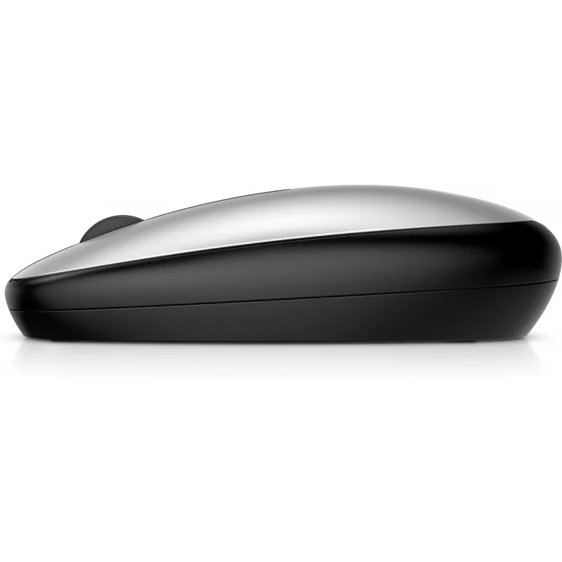 Mysz HP 240 Pike srebrny Bluetooth, symetryczna, optyczna, Bluetooth, 1600 DPI, srebrna