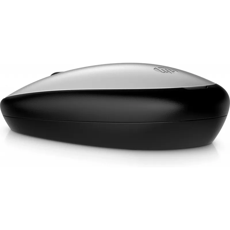 Mysz HP 240 Pike srebrny Bluetooth, symetryczna, optyczna, Bluetooth, 1600 DPI, srebrna