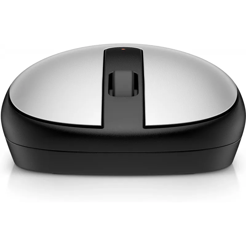 Mysz HP 240 Pike srebrny Bluetooth, symetryczna, optyczna, Bluetooth, 1600 DPI, srebrna