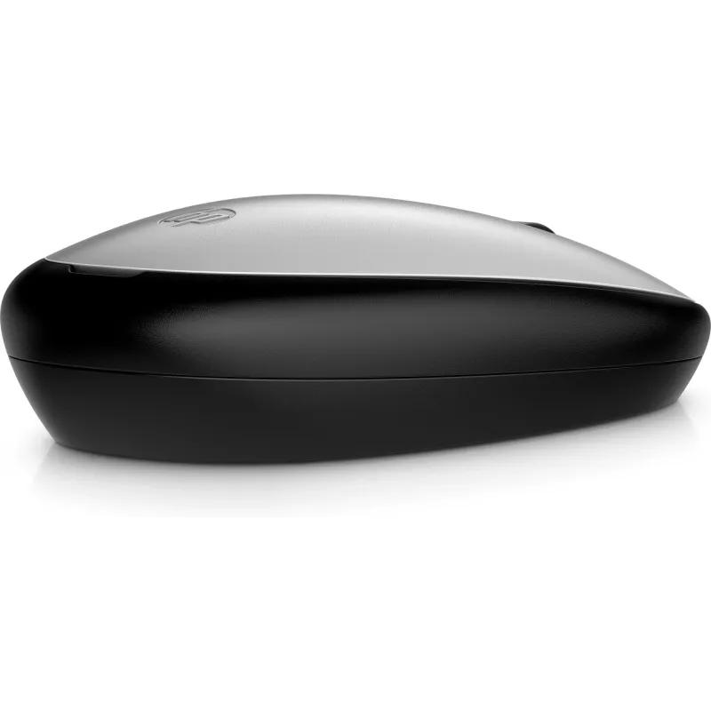 Mysz HP 240 Pike srebrny Bluetooth, symetryczna, optyczna, Bluetooth, 1600 DPI, srebrna