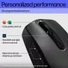 HP 690 Bezprzewodowa mysz ładowalna, symetryczna, Bluetooth, 4000 DPI, czarna
