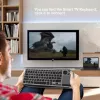 Techly ICTB9801TB klawiatura uniwersalna RF Wireless + Bluetooth QWERTY US English Czarny