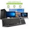 Techly ICTB9801TB klawiatura uniwersalna RF Wireless + Bluetooth QWERTY US English Czarny