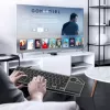 Techly ICTB9801TB klawiatura uniwersalna RF Wireless + Bluetooth QWERTY US English Czarny