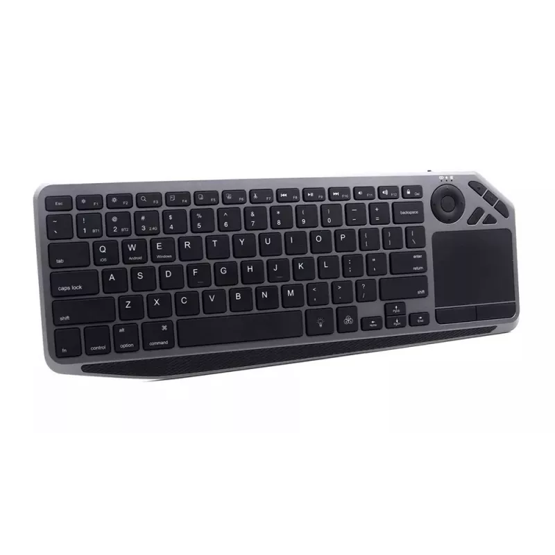Techly ICTB9801TB klawiatura uniwersalna RF Wireless + Bluetooth QWERTY US English Czarny