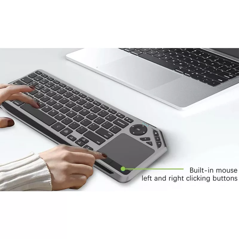Techly ICTB9801TB klawiatura uniwersalna RF Wireless + Bluetooth QWERTY US English Czarny