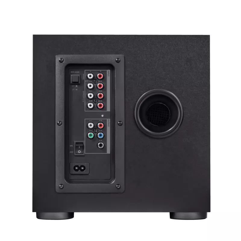 Trust GXT 658 Tytan zestaw głośników 5.1 90 W Uniwersalny Czarny 5.1 kanały