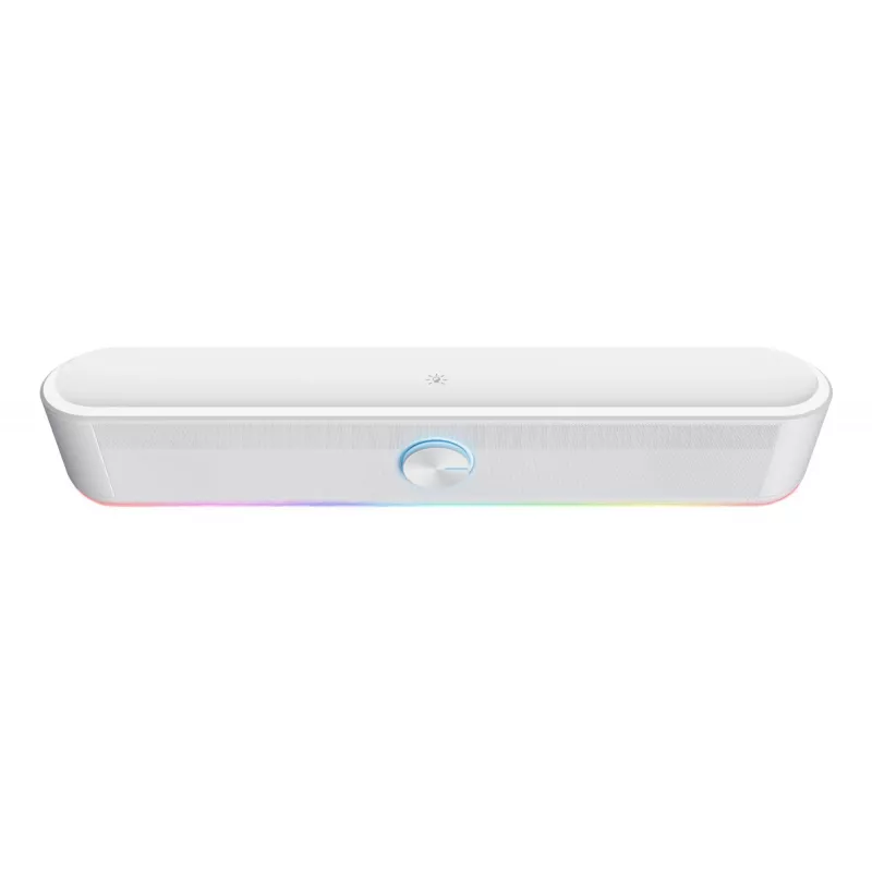 Trust RGB podświetlany soundbar GXT 619W Thorne, 2.0 kanały, 6 W, 12 W, 6 W, 10000 Ω, 4 Ω