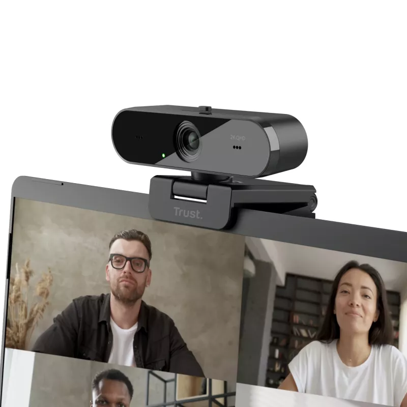 Kamera internetowa Trust Taxon 2560 x 1440 pikseli USB 2.0 czarna