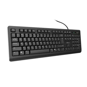 Trust Primo klawiatura uniwersalna USB QWERTY angielski (USA) Czarna