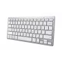 Trust 24651 klawiatura bezprzewodowa QWERTY US English, srebrna