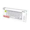 Trust 24651 klawiatura bezprzewodowa QWERTY US English, srebrna