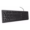 Klawiatura Trust 24639 biurowa USB bez US English czarna