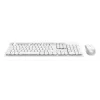 Trust Ody II klawiatura Mysz w zestawie Dom/Biuro RF Wireless QWERTY US English Biały