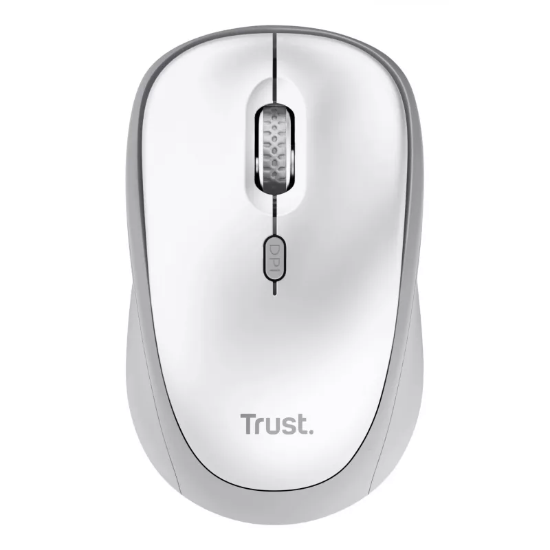 Trust Ody II klawiatura Mysz w zestawie Dom/Biuro RF Wireless QWERTY US English Biały