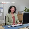 Trust Ody II klawiatura Mysz w zestawie Dom/Biuro RF Wireless QWERTY US English Biały