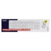 Trust Ody II klawiatura Mysz w zestawie Dom/Biuro RF Wireless QWERTY US English Biały
