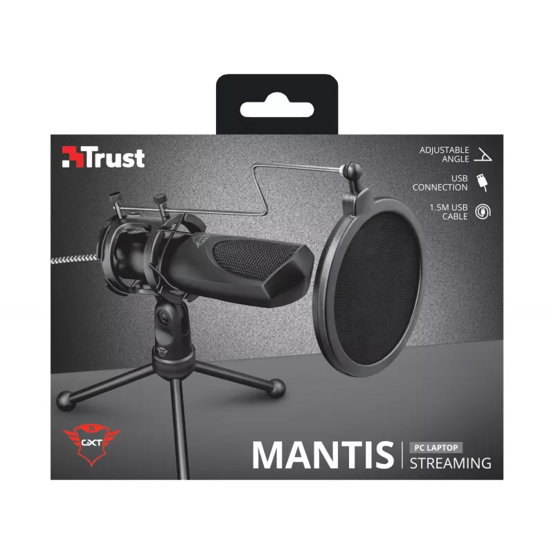 Mikrofon Trust GXT 232 Mantis Czarny PC
