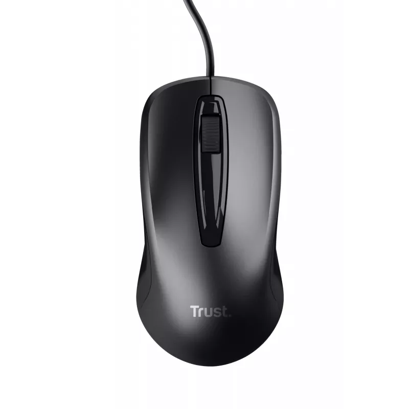 Mysz Trust Carve biurowa symetryczna USB Typ-A optyczna 1200 DPI
