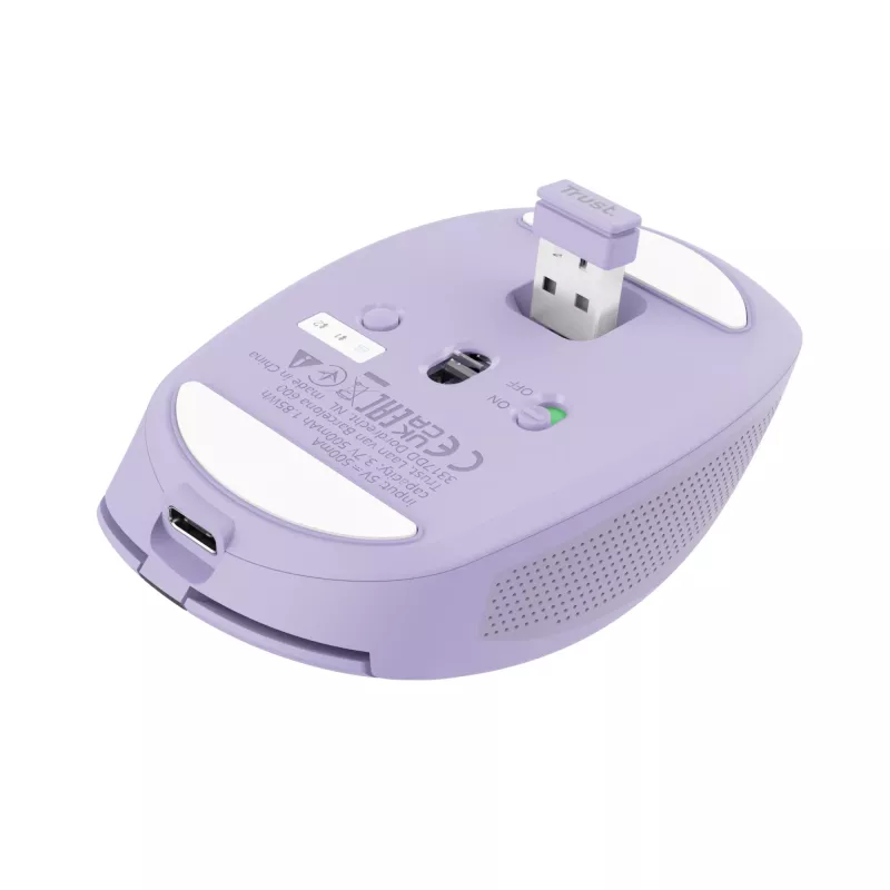 Mysz Trust Ozaa biurowa dla praworęcznych RF Wireless + Bluetooth Optyczna 3200 DPI