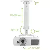 Techly Projektorowy uchwyt sufitowy z przedłużeniem 380-580 mm Srebrny ICA-PM 18S
