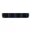 ASUS RS521A-E12-RS12U Socket SP5 Rack (2U) Czarny, srebrny