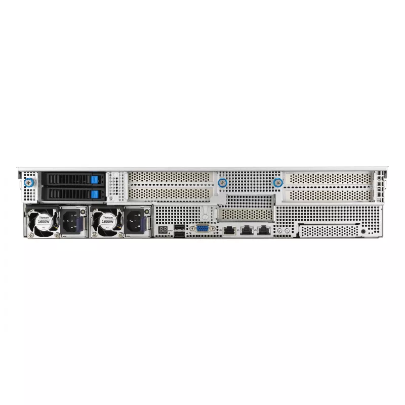 ASUS RS521A-E12-RS12U Socket SP5 Rack (2U) Czarny, srebrny