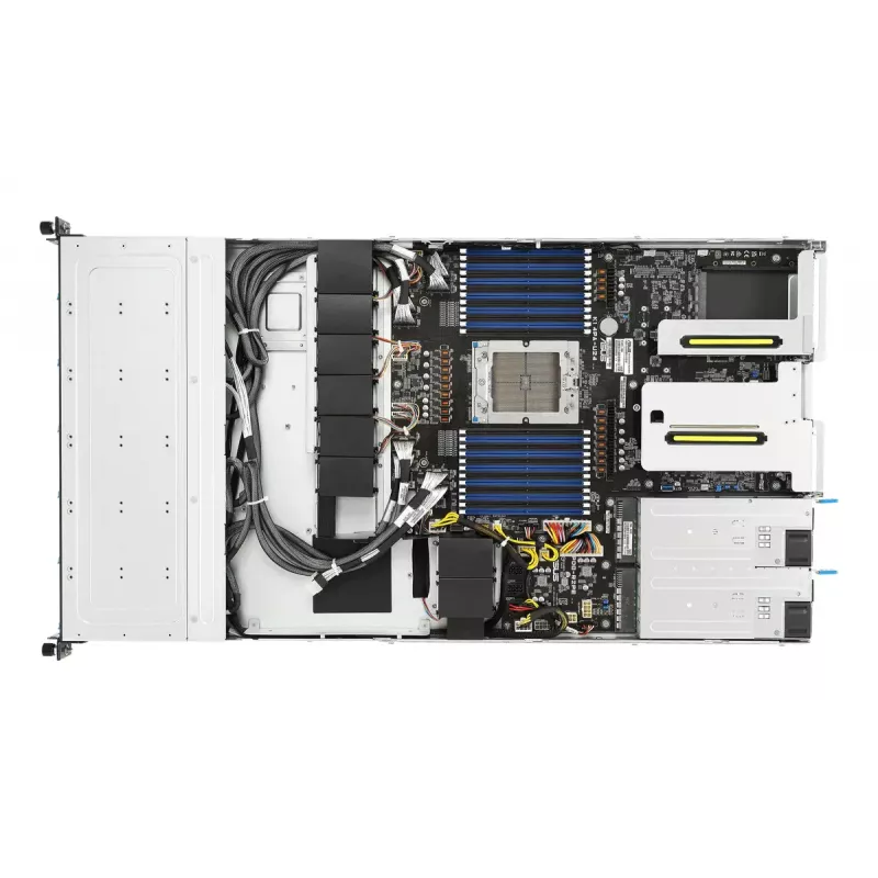 Serwer szafowy (1U) ASUS RS501A‑E12‑RS12U — LGA 6096, DDR5 do 3 TB, 24 DIMM, 1600W