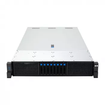 ASUS RS720A-E13-RS8G Socket SP5 Rack (2U) Czarny, srebrny