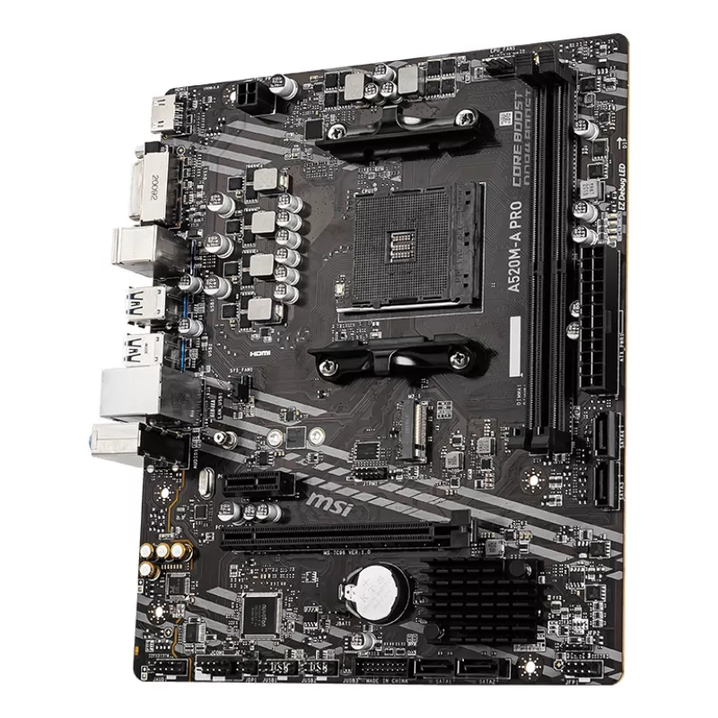 Płyta główna MSI A520M-A PRO AMD A520 Socket AM4 micro ATX