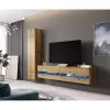 Szafka wisząca Cama Meble VIGO 180, 1800×400×300 mm, dąb Wotan