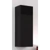 Szafka do przechowywania cama meble VIGO 90 — wisząca, 900×350×320 mm, czarny/czarny połysk