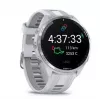 Smartwatch GARMIN Forerunner 965 — koperta tytanowa 47 mm, 1,4-calowy AMOLED, 32 GB, bateria do 23 dni, GPS/GLONASS/Galileo, biały silikonowy pasek