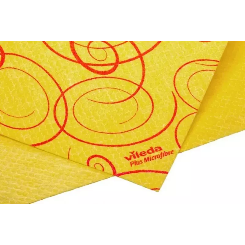 Szmatka do czyszczenia VILEDA Universal Cloth 144828, zestaw 3 sztuk wielorazowych ściereczek, 340 x 340 mm, 50% wiskoza/30% poliester/20% polipropylen