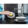 Gąbka ścierna VILEDA Tip-Top opakowanie 5 szt., prostokątne wkłady z włókna 70×90×30 mm, żółty