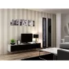Stojak pod telewizor cama meble VIGO 180 — 1800×400×300 mm, biały blat, biała rama, płyta wiórowa