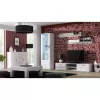 Stolik pod TV cama meble SOHO 180 — 1800×430×370 mm, biały blat (płyta wiórowa), biała rama