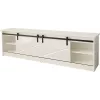 Szafka TV Cama Meble GRANERO RTV 200x56,7x35 cm — biały blat, korpus z płyty wiórowej