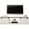 Szafka TV Cama Meble GRANERO RTV 200x56,7x35 cm — biały blat, korpus z płyty wiórowej