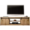 Szafka TV Cama Meble GRANERO RTV, wykończenie dąb Wotan, 2000×350×567 mm