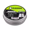 Śrut wiatrówkowy RANGER PRORO 4.5 mm Diabolo — 500 szt., srebrny, aluminiowy dozownik