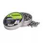 Śrut wiatrówkowy RANGER PRORO 4.5 mm Diabolo — 500 szt., srebrny, aluminiowy dozownik