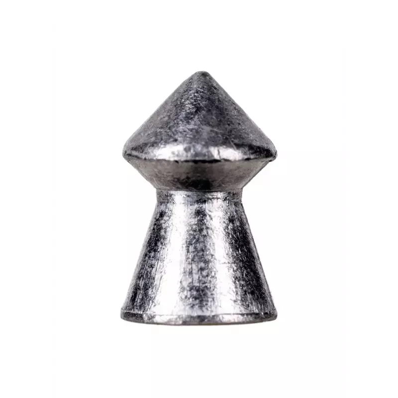 Śrut pneumatyczny RANGER PRORO.45.500.S — 4,5 mm diabolo szpic, 500 szt., aluminiowy dozownik