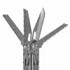 Multitool AZYMUT H2038 pełnowymiarowe narzędzie wielofunkcyjne — 14 narzędzi, 16,2 cm po rozłożeniu, 10,1 cm po złożeniu, 264 g, stal 420/7CR13, kabura skórzana