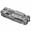 Multitool AZYMUT H2038 pełnowymiarowe narzędzie wielofunkcyjne — 14 narzędzi, 16,2 cm po rozłożeniu, 10,1 cm po złożeniu, 264 g, stal 420/7CR13, kabura skórzana
