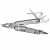 Multitool AZYMUT H2038 pełnowymiarowe narzędzie wielofunkcyjne — 14 narzędzi, 16,2 cm po rozłożeniu, 10,1 cm po złożeniu, 264 g, stal 420/7CR13, kabura skórzana