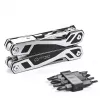 Multitool AZYMUT Trohon H-P2010121 — pełnowymiarowe 12-funkcyjne szczypce ze stali nierdzewnej, 8 bitów, składana długość 10,5 cm, 381 g