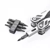 Multitool AZYMUT Trohon H-P2010121 — pełnowymiarowe 12-funkcyjne szczypce ze stali nierdzewnej, 8 bitów, składana długość 10,5 cm, 381 g