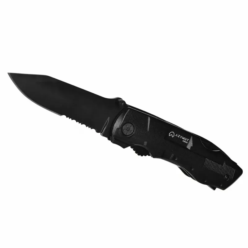 Multitool AZYMUT Gron — pełnowymiarowy multitool, 11 narzędzi, 9 bitów, stal nierdzewna, złożony 11 cm, rozłożony 15,4 cm